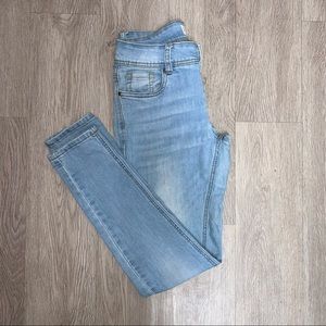 Pre-owned blue skinny denim jeans size 7